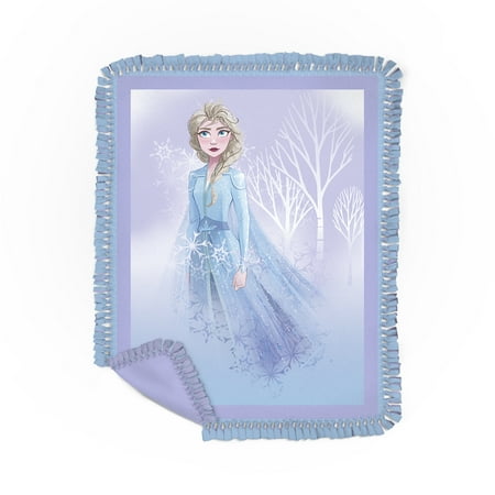 Springs Creative Blue, Purple Elsa Polyester Throw, 55" x 43"