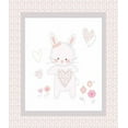 thumbnail image 1 of Springs Creative Bunny Love Cotton Fabric Panel, 1 of 1