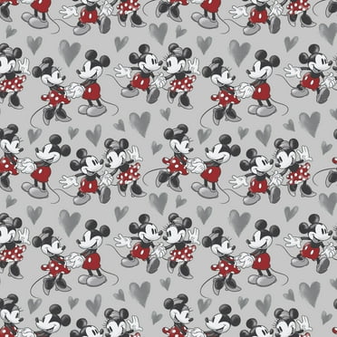 Springs Creative Disney Fun with Mickey & Minnie 1.5 Yard Precut Fleece Fabric