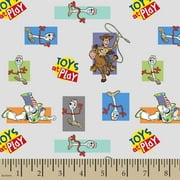 Springs Creative Disney Pixar Toy Story Toys at Play 1 Yard Precut Fabric