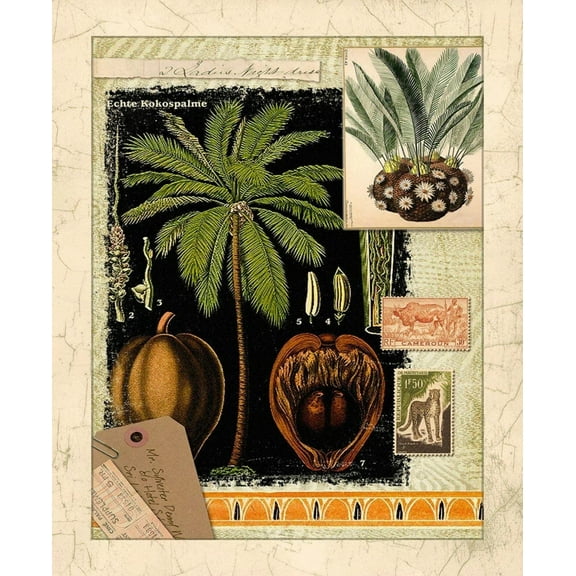 Springs Creative Exotic Memory 35x43in. panel 100% Cotton Fabric sold by the panel