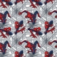 thumbnail image 1 of Springs Creative Marvel Avengers Spider-Man Web Crawler 100% Cotton Fabric by The Yard, 1 of 1