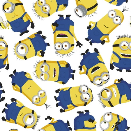 Springs Creative Universal Minions Toss Fabric Fat Quarter