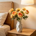thumbnail image 1 of Springs Flowers Artificial Silk Peony Bouquets Wedding Home Decoration,Pack of 1 (Spring Light Yellow), 1 of 6