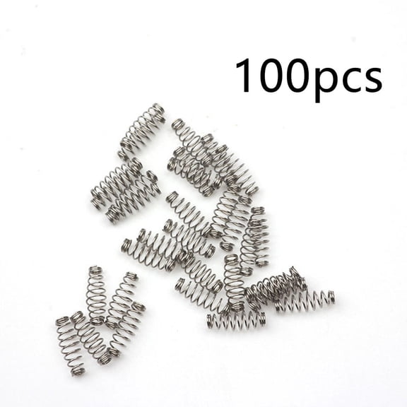 Springs Hook Spring 0.3X2.0X8 0.3X2.6X11.7 Fish Hooks Fishings Hand Rod High-Quality 100Pcs Pack Fishing Equipment