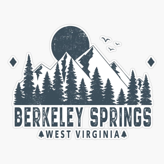 Springs West Virginia Travel Vinyl Decal Sticker