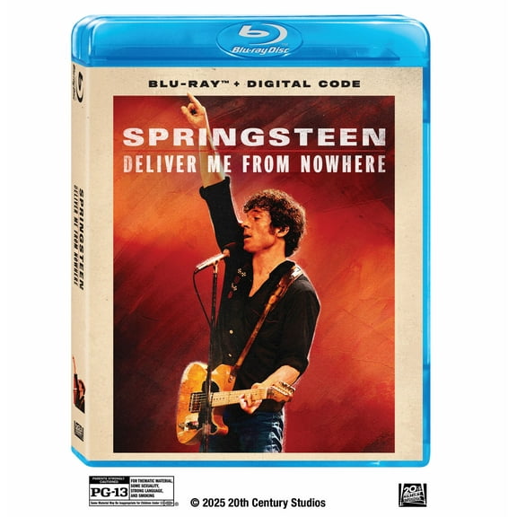 Springsteen: Deliver Me From Nowhere (Blu-ray + Digital Copy) 20th Century Studios, Drama, Music, Biography