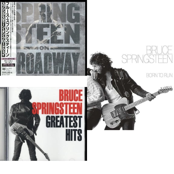 Greatest Hits & Springsteen On Broadway (Ltd/Booklet/Paper Jacket) & Born To Run [CD Bundle]