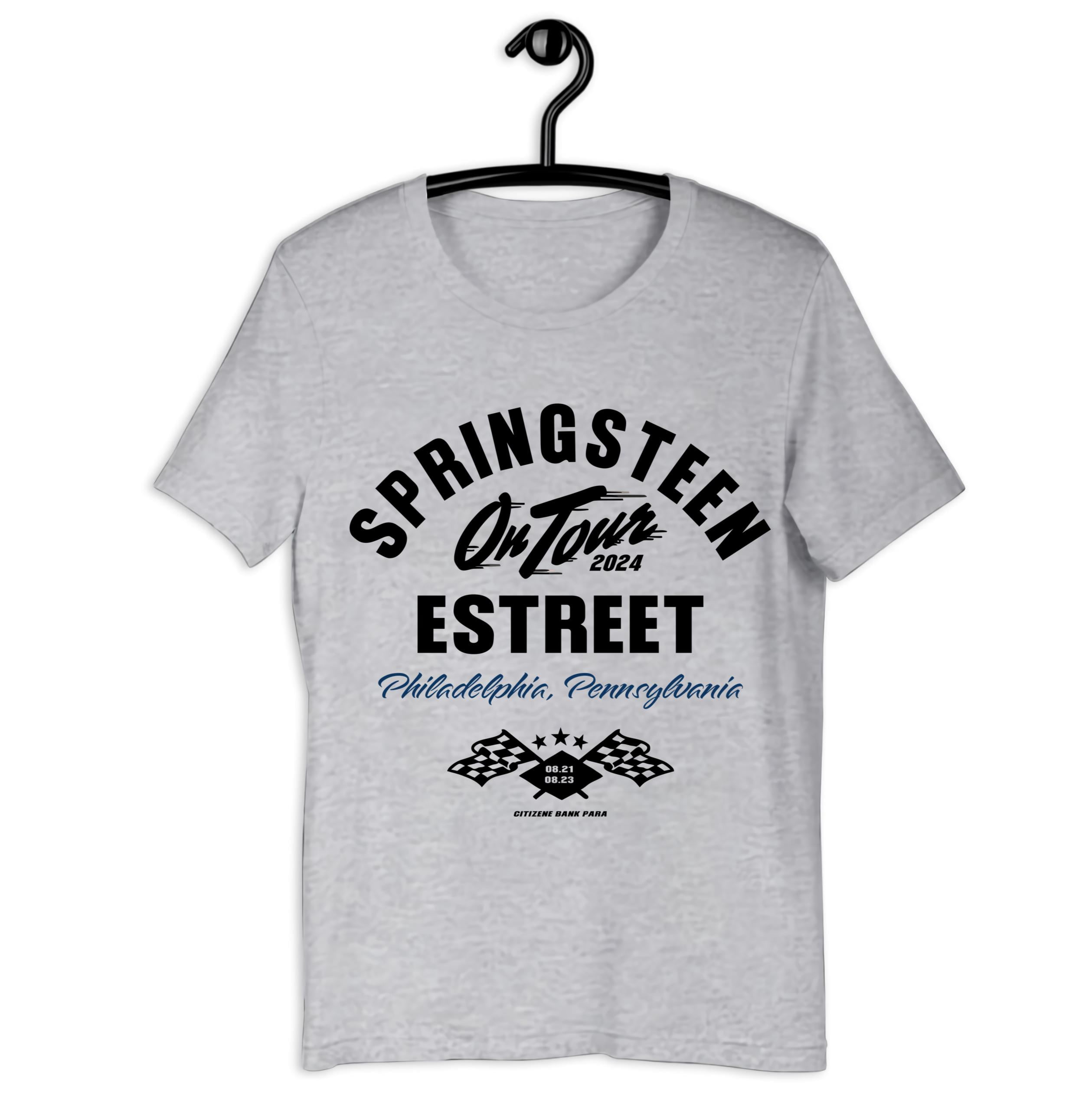 Springsteen & The Estreet Band Philadelphia 2024 Tour Shirt
