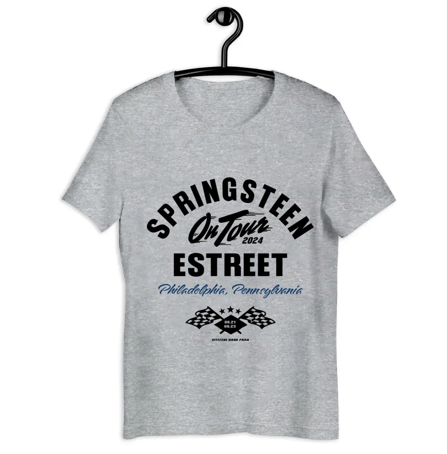 Springsteen & The Estreet Band Philadelphia 2024 Tour Shirt