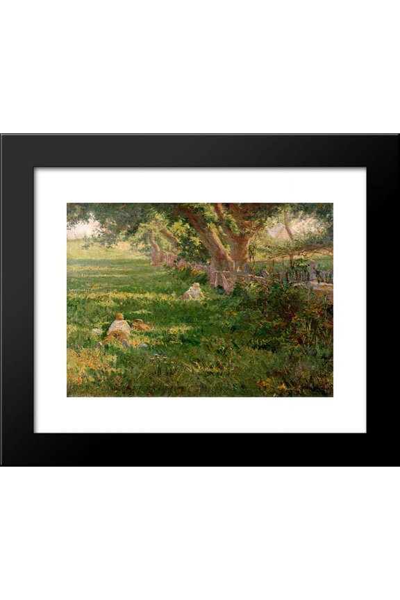 Springtime 20x24 Framed Art Print by Onderdonk, Robert Julian