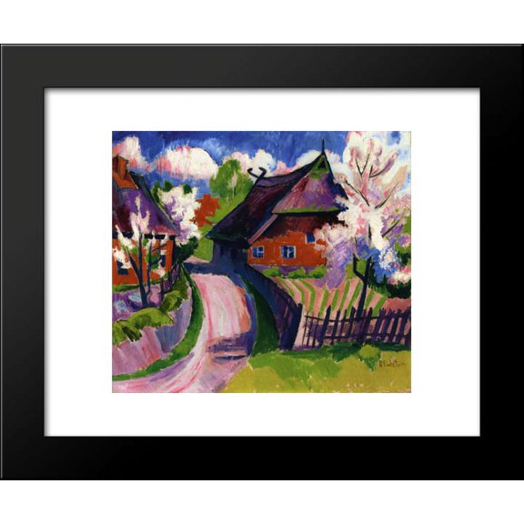 Springtime 20x24 Framed Art Print by Pechstein, Max