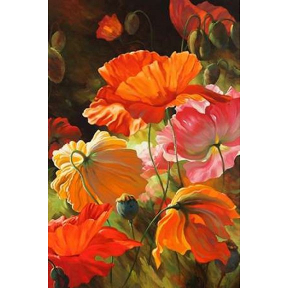 Springtime Blossoms Poster Print by Emma Styles (12 x 18)