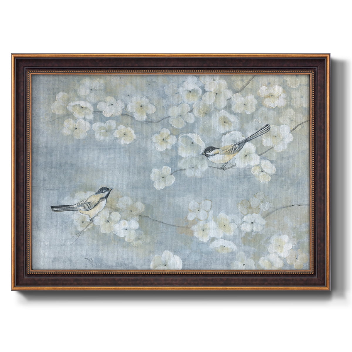 Springtime Chatter Premium Framed Canvas- Ready to Hang