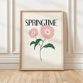 thumbnail image 1 of Springtime Floral Art Print, Pink Wildflowers Poster, Flower Art Print, Floral Wall Art, Vintage Botanical Print, Trendy Pink Decor Wall Art, Modern Wall Decor, 24x36 UNFRAMED, 1 of 2