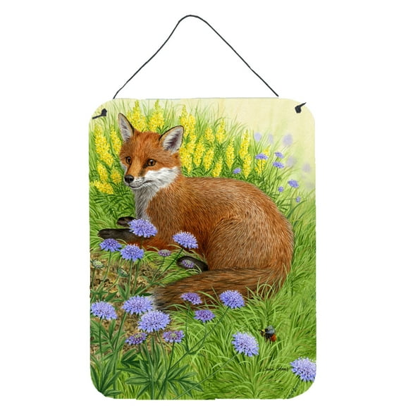Springtime Fox Wall or Door Hanging Prints