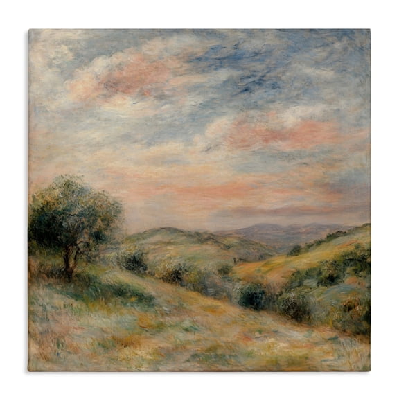 Stupell Industries Springtime Hills Landscape Canvas Wall Art, design by Petal Prints Design