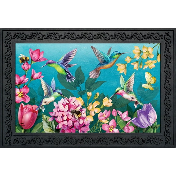 Briarwood Lane Springtime Hummingbirds Doormat