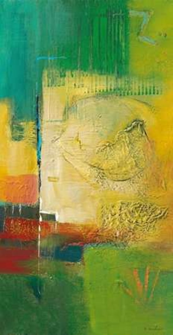 Springtime I Canvas Art - Bea Danckaert (10 x 20)