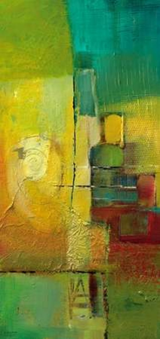 Springtime II Canvas Art - Bea Danckaert (10 x 20)