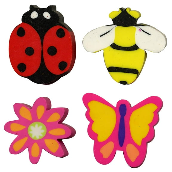Springtime Pencil Topper Erasers