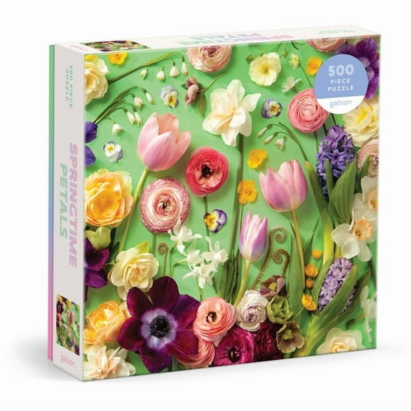 SpringtimePetals 500 Piece Puzzle (Jigsaw)