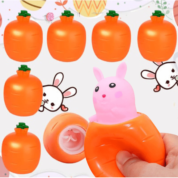 Springtime Rabbit Sensory Fidget - Easter Gift for Tactile Relaxation & Focus