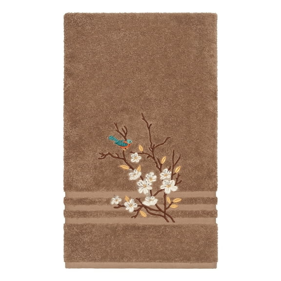Springtime Turkish Cotton Embellished Bath Towel