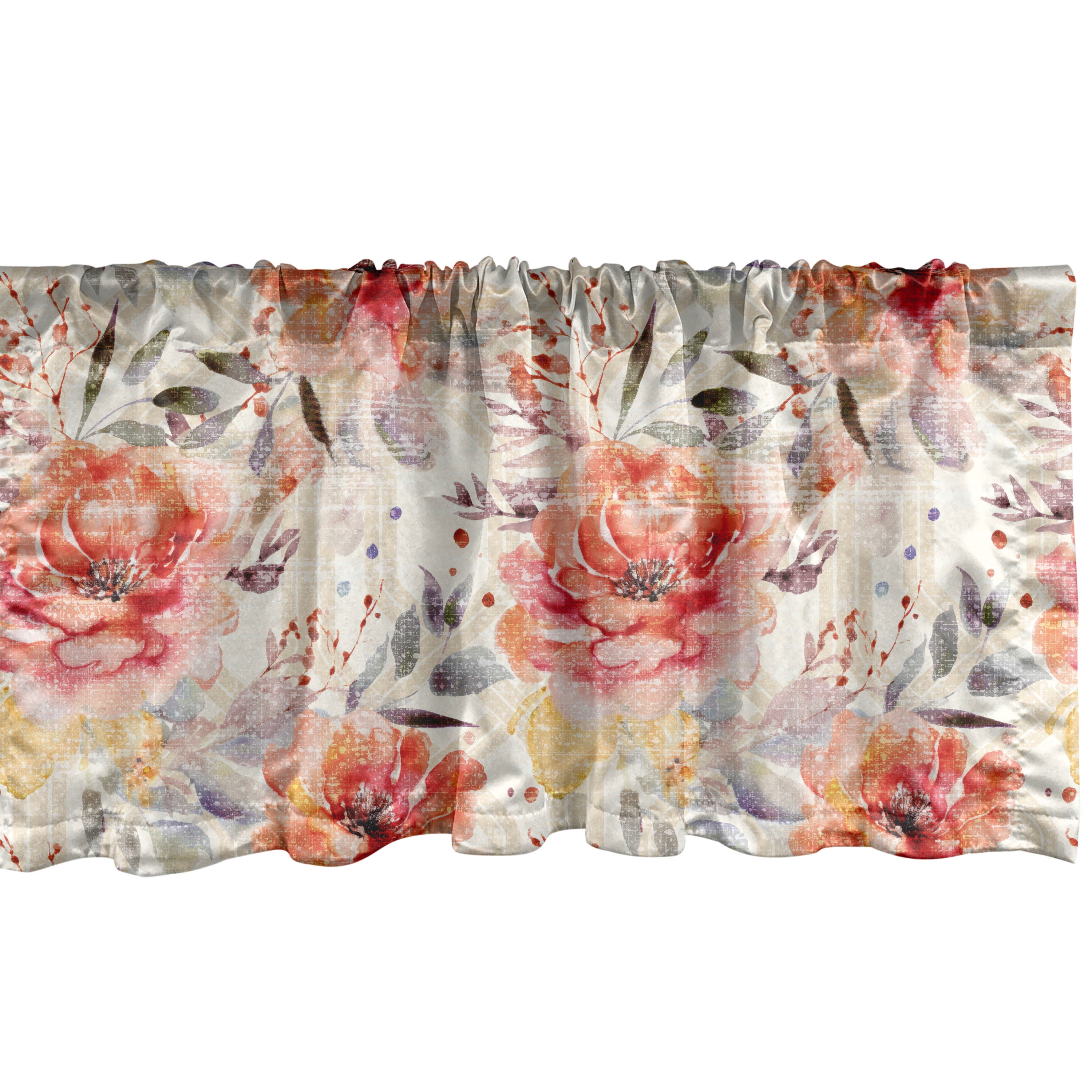 Serene Hibiscus Garden WN1906050CL Quilted Valance main image 1