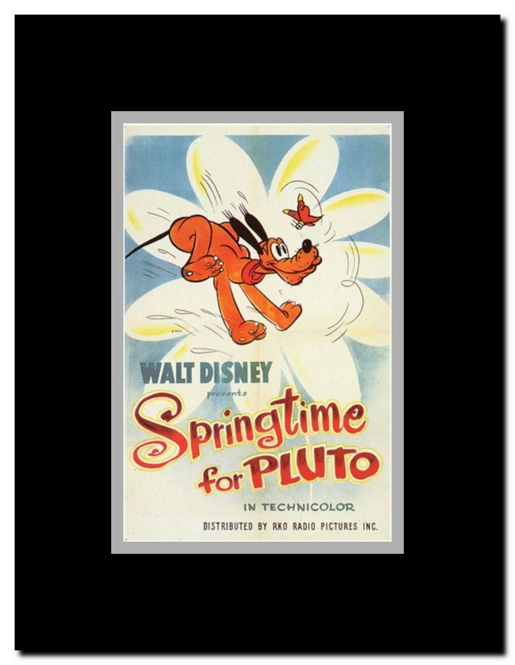 Springtime for Pluto Framed Movie Poster