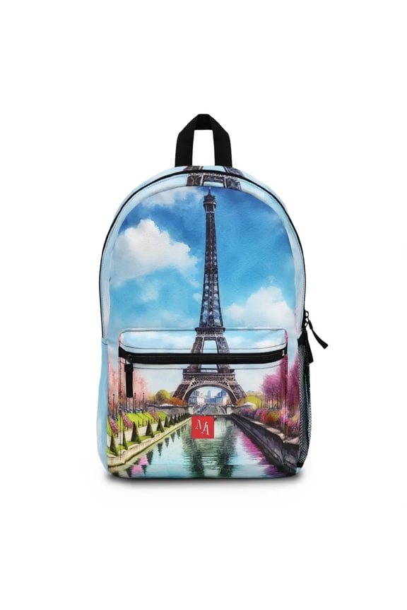 Springtime in Paris by the Eiffel - Backpack