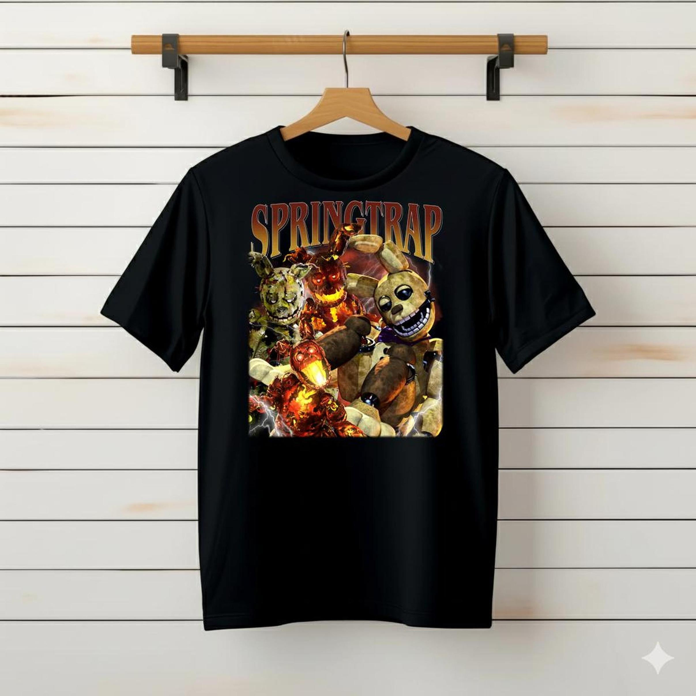 Springtrap Five Nights At Freddy's###TeaBagTeaHouse, Unsiex Shirt