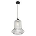 thumbnail image 1 of Springwater Oiled Rubbed Bronze LED Pendant with Clear Crystal Novelty Glass, 1 of 1