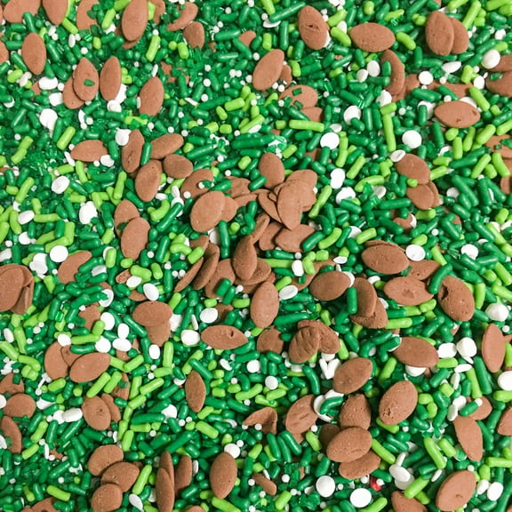 Sprinkle Deco Football Deluxe Edible Decoration Confetti Sprinkles Cake Cookie Cupcake IceCream Donut Quins