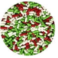 thumbnail image 1 of Sprinkle Deco® Garden Fresh Red Green White Cake Pop Cookie Cupcake Cakes Semi-Sweet Edible Confetti Decorations Sprinkles Desert Jimmies Toppers, 1 of 2