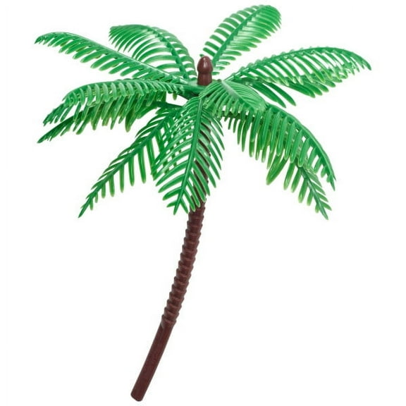 Sprinkle Deco Large Palm Tree Tropical -6pk Cupcake / Desert / Food Decoration Topper Picks