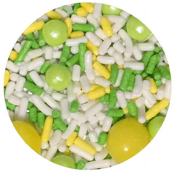 Sprinkle Deco Lemon Lime Ediblee Decoration Confetti Sprinkles Cake Cookie Cupcake IceCream Donut Quins