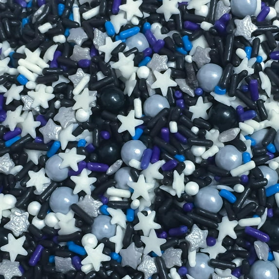 Sprinkle Deco® Star Galaxy Edible Decoration Confetti Sprinkles Cake Cookie Cupcake IceCream Donut Quins