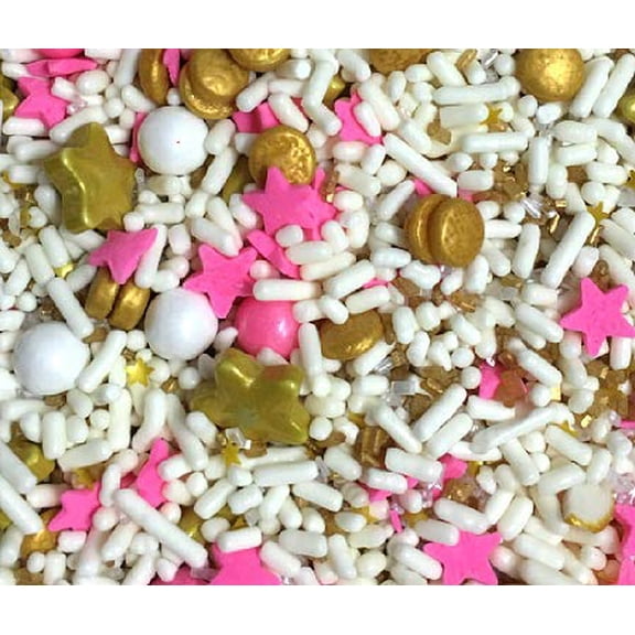 Sprinkle Deco Twinkle Little Star Edible Decoration Confetti Sprinkles Cake Cookie Cupcake IceCream Donut Quins