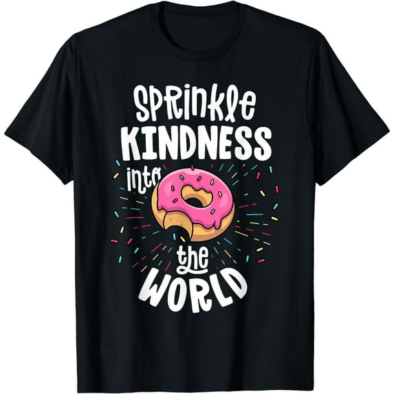 Sprinkle Kindness Like Confetti Shirt Donut Anti Bullying T-Shirt