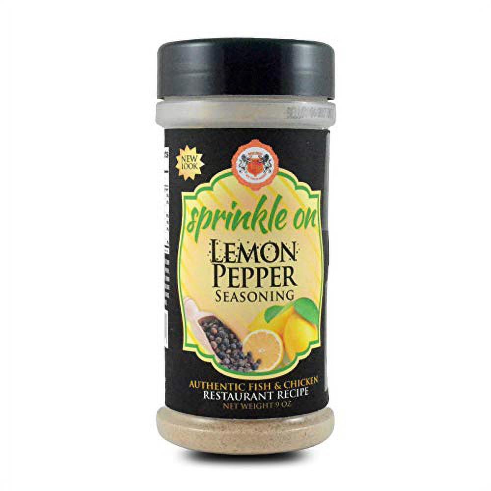 Sprinkle On Lemon Pepper Seasoning, 9-Ounces