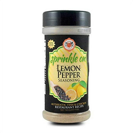Sprinkle On Lemon Pepper Seasoning, 9-Ounces