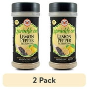 (2 pack) Sprinkle On Lemon Pepper Seasoning, 9-Ounces