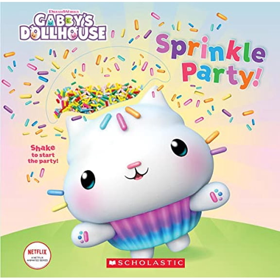 Pre-Owned Sprinkle Party! (Gabby's Dollhouse Novelty Board Book) (Paperback) 1338851179 9781338851175
