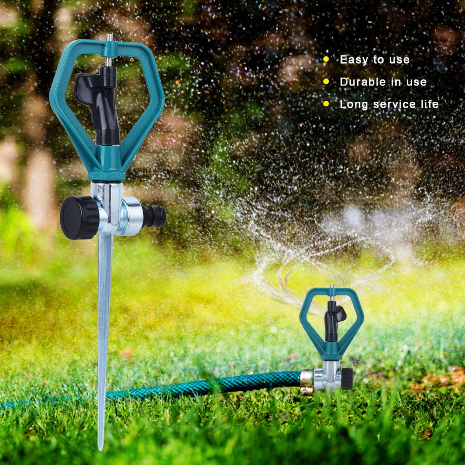 Sprinkler, 360 Degrees Rotating Agricultural Irrigation Tool Wide Irrigation Area Sprinkler For