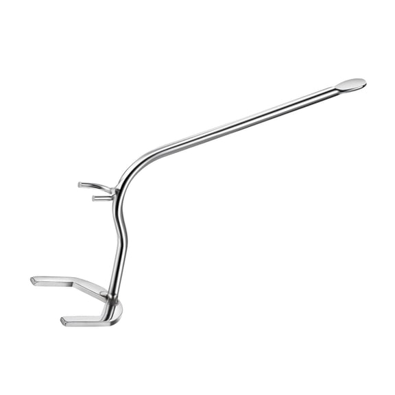 Sprinkler Head Service Wrench Tool, Stainless Steel Manual Irrigation Wrench with Forked Base, Two-Pin End, Garden and Yard Maintenance