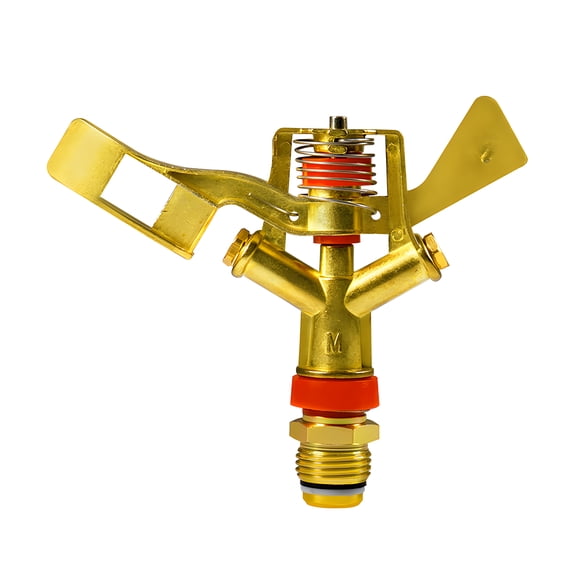 Sprinkler,Inch Sprinkler - Lawn Sprinkler With Zinc Alloy Lawn Rotation Zinc Alloy Sprinkler - Adjustable Distance Rotation Zinc Adjustable Distance Rotation Alloy Lawn Sprinkler Dsfen