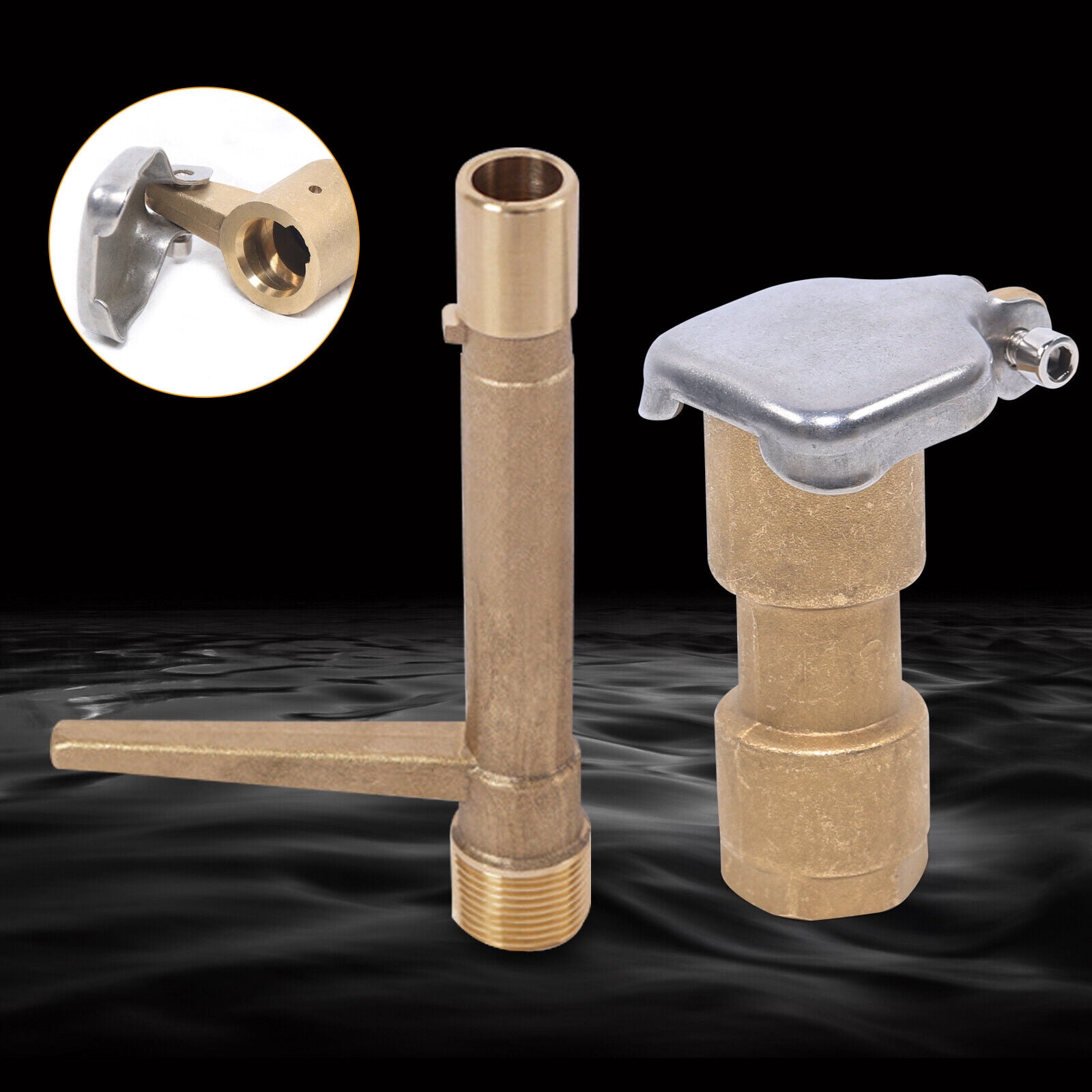 Sprinkler Key 3/4'' Brass Quick Coupler Valve Underground Irrigation