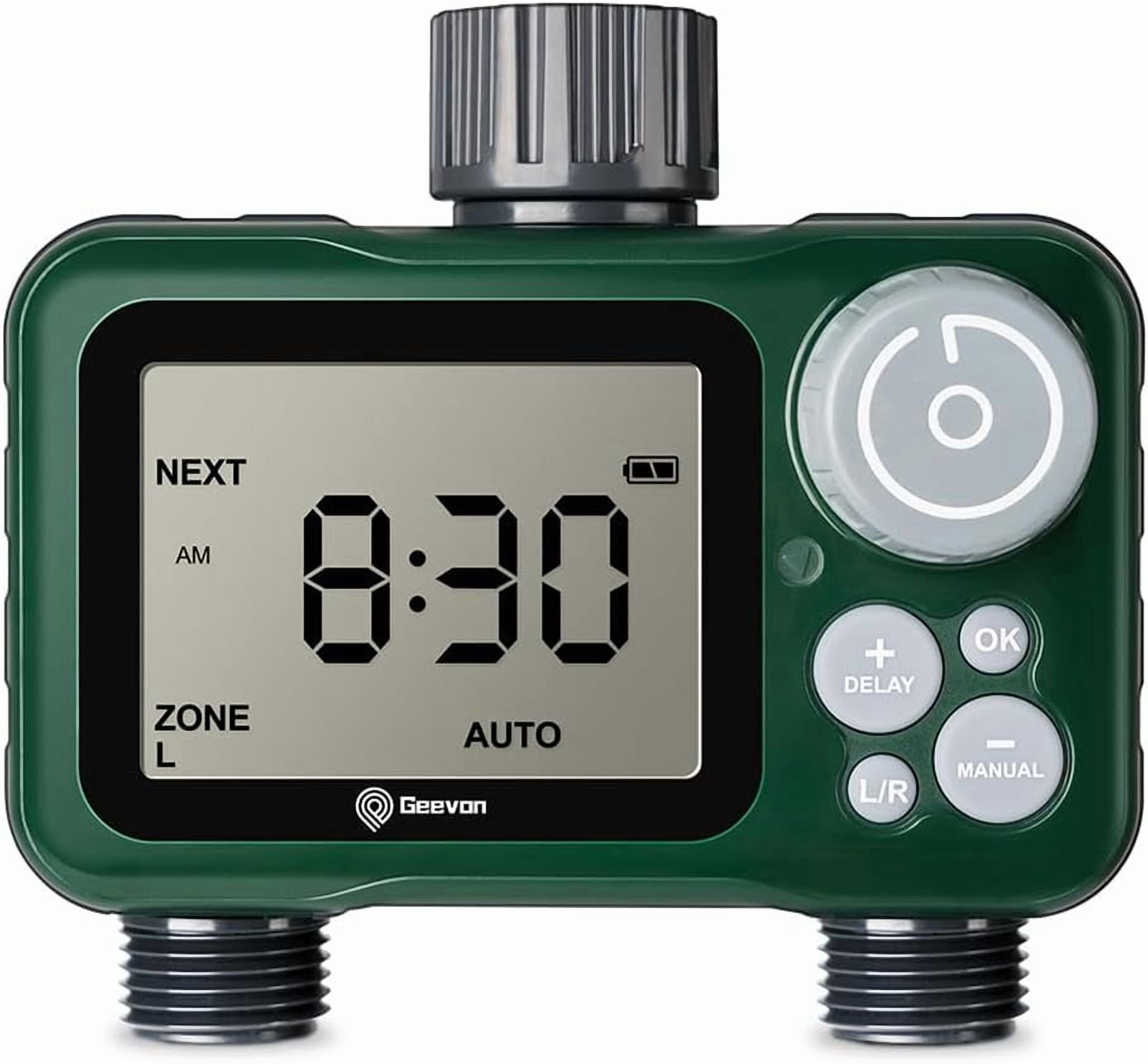 Sprinkler Timer with Brass Inlet Metal Thread,Programmable Water Timer ...