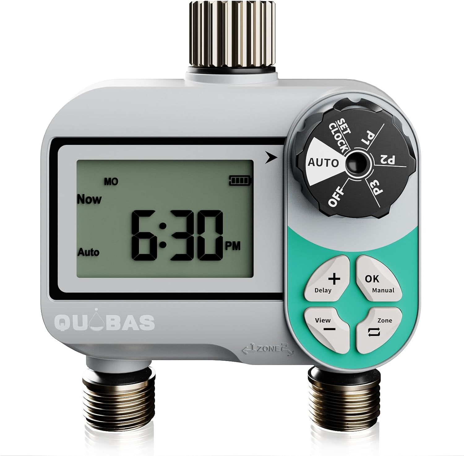 Sprinkler Timer, Programmable Hose Timers with Brass Inlet & Outlet ...